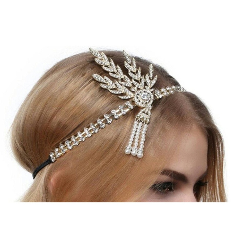 Gatsby Crystal Headband - Flapper 1920s Headpiece